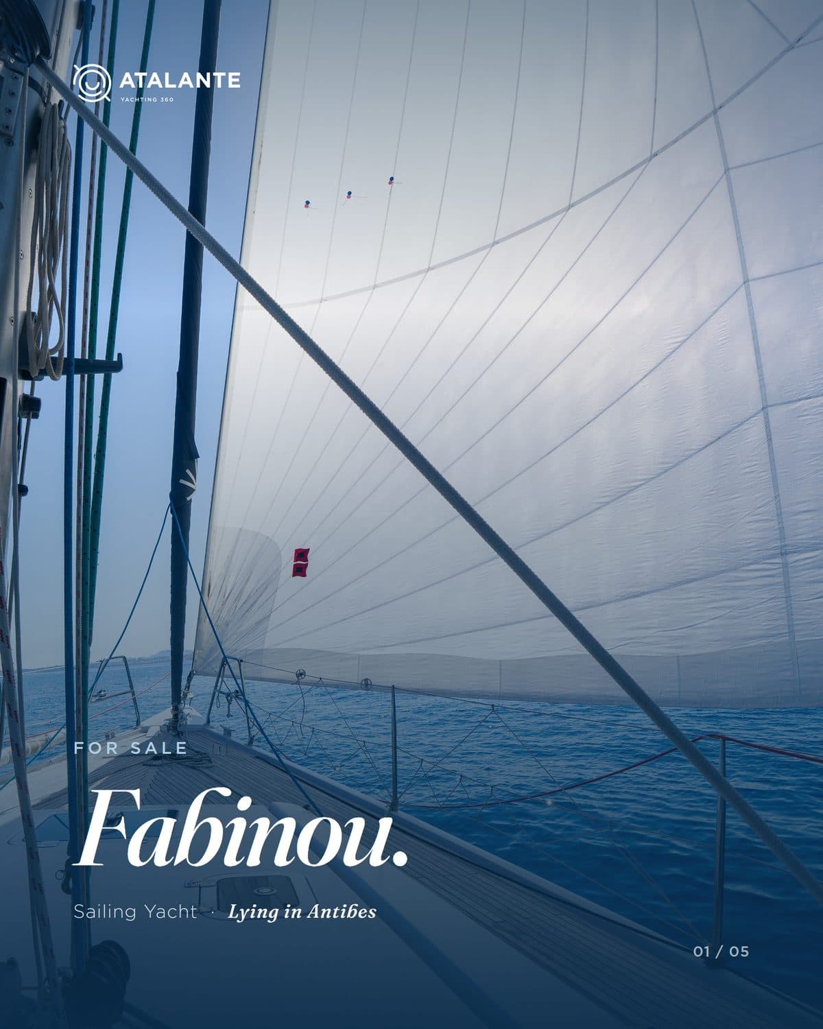 Carrousel Instagram, voilier Fabinou sous voiles