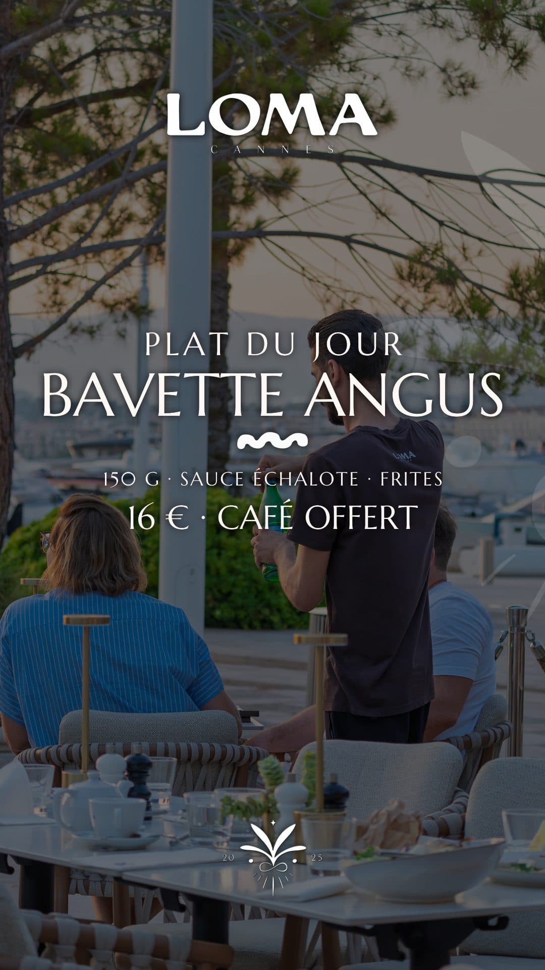 Story Instagram, plat du jour